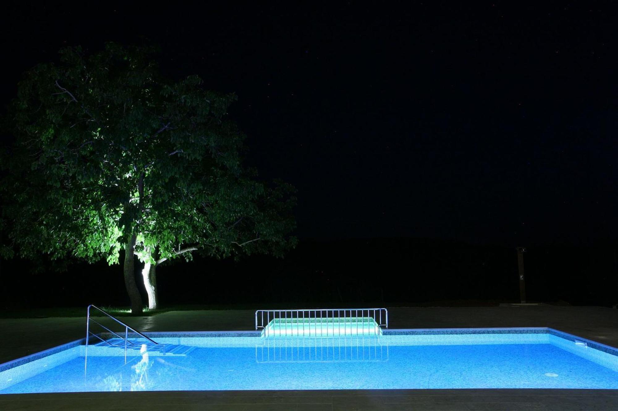 Villa Poropati, Groznjan, Istria - Luxury Countryside Estate For Up To 19 Persons - Large Pool Of 80M2 With Kids Section エクステリア 写真